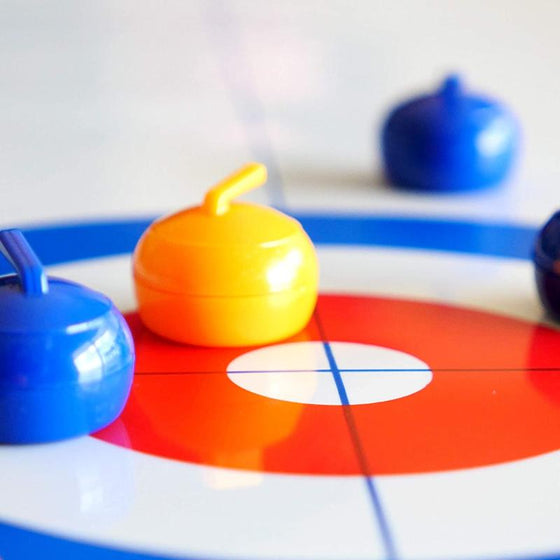 🎅Weihnachten feiern💯2025 Neues Tisch-Curling-Spiel für die ganze Familie