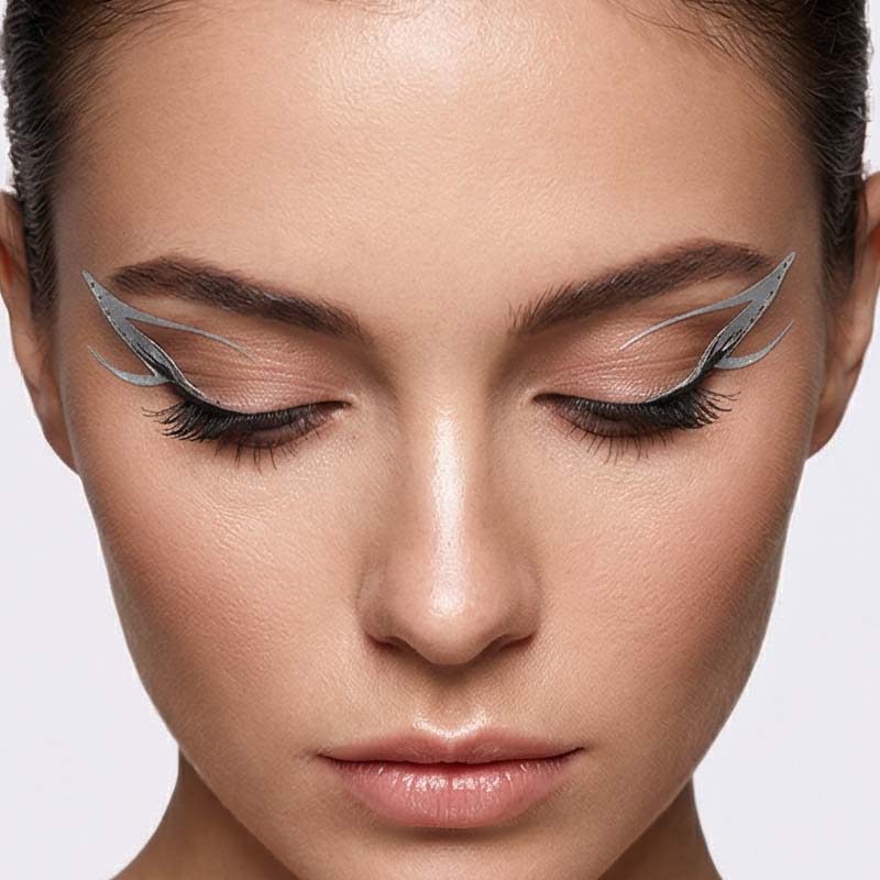 ✨💖 Glitzernde Augen-Tattoo-Aufkleber