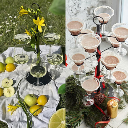 🎉 Mehrstöckiger Weihnachtsständer – perfekt für Desserts und Dekorationen