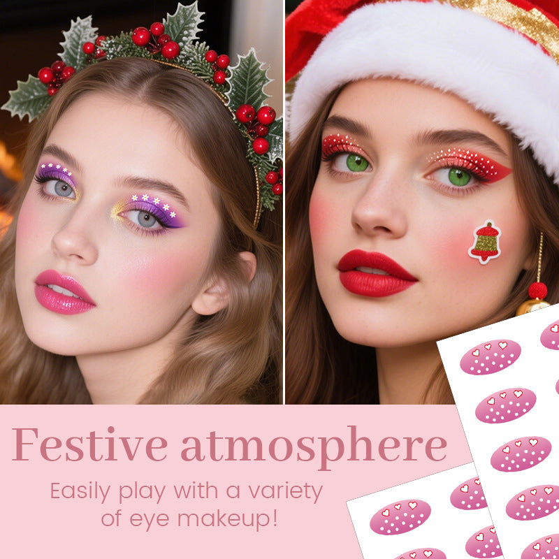 Lidschatten Tattoo Aufkleber