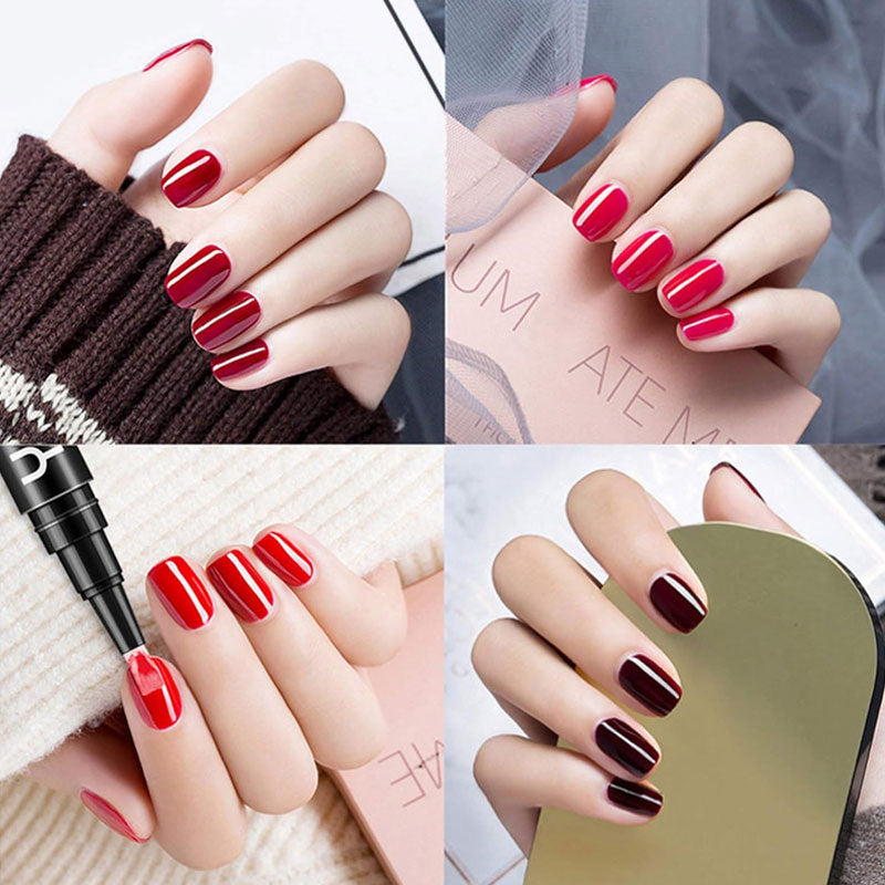 Ein-Schritt-Kleber Drei-in-Eins-Nagellack-Gelstift