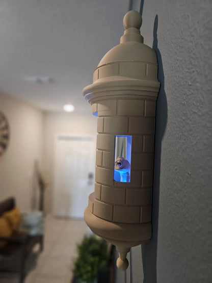 Puerto-ricanische Garita-Wand-Coqui-Lampe