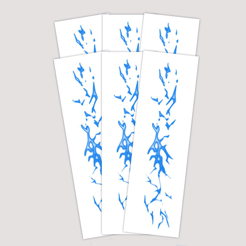 🔥 Lightning Glow-in-the-Dark Tattoo Aufkleber