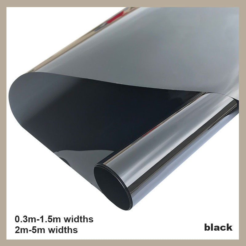 Unidirektionale transparente Sonnenschutz- und Wärmeschutz-Fensterfolie