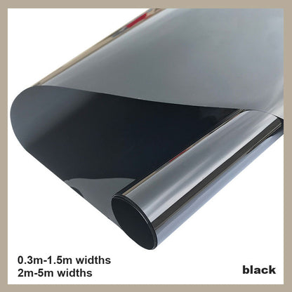 Unidirektionale transparente Sonnenschutz- und Wärmeschutz-Fensterfolie