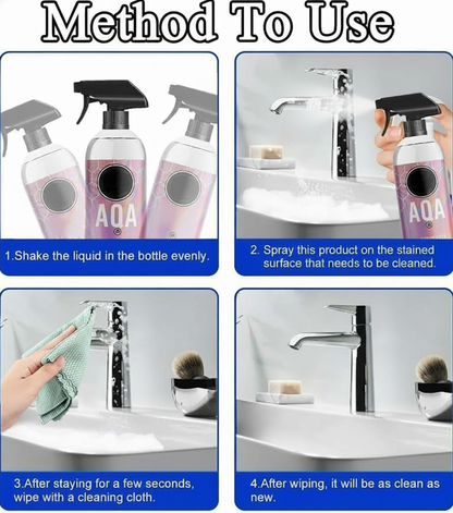 AQA 16OZ Hochleistungs-Felgenreiniger gegen Rost und Wasserflecken