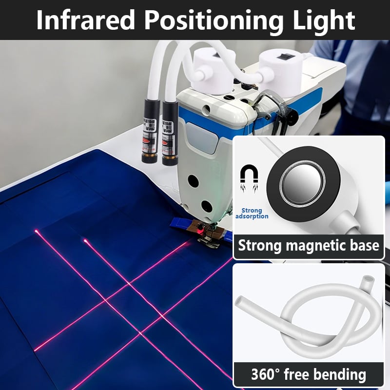 ✨🧵 Laser-Quilting-Anleitung – Magnetischer Nählaser für gerade Nähte und präzise Muster!