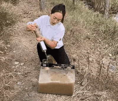 🔥 Installationsfreier Wasserfilter für Haushaltsarmaturen aus Edelstahl