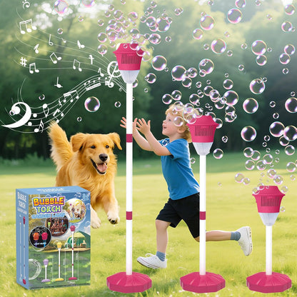 🏆#1 Bestseller - 🫧 Automatischer Stand-Seifenblasenmacher – Erzeuge in Sekundenschnelle einen magischen Seifenblasensturm✨