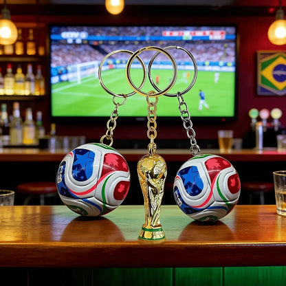 FIFA Fußball-Weltmeisterschaft 2026 USA-MEX-CAN Schlüsselanhänger: Trage den Geist des Spiels überall hin ✨