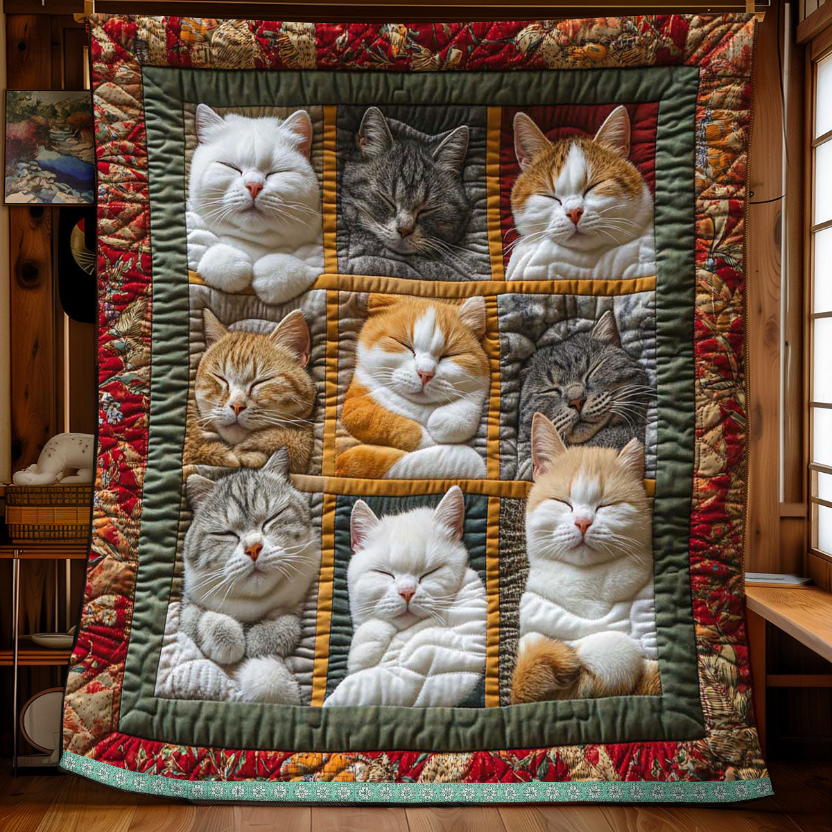 Schlafende Royal Cat-Decke