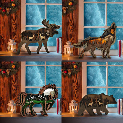 🔥HEISSER VERKAUF! – Handgefertigtes Geschenk mit Tiermotiven