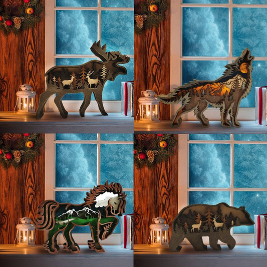 🔥HEISSER VERKAUF! – Handgefertigtes Geschenk mit Tiermotiven