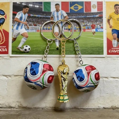 FIFA Fußball-Weltmeisterschaft 2026 USA-MEX-CAN Schlüsselanhänger: Trage den Geist des Spiels überall hin ✨