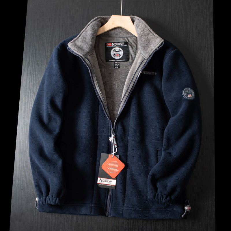 Warme Winterjacke