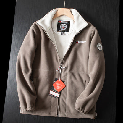 Warme Winterjacke
