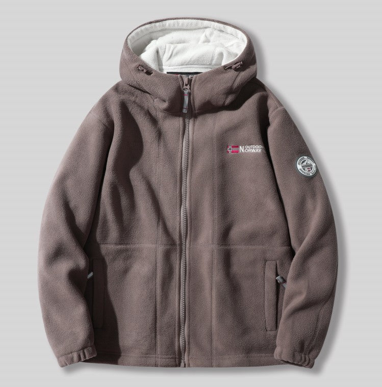 Warme Winterjacke