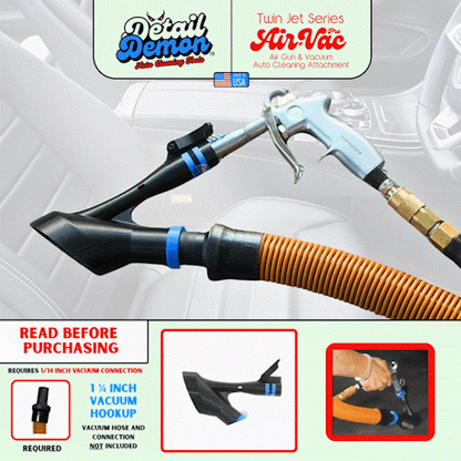 Air+Vac Zubehör für die Fahrzeugaufbereitung