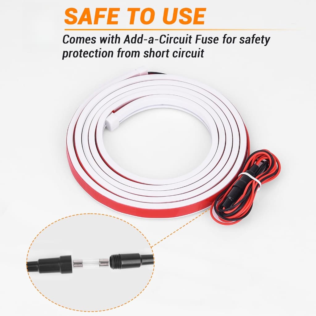 Lichtleiste für Kfz-Motorhaube