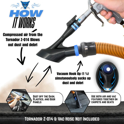 Air+Vac Zubehör für die Fahrzeugaufbereitung