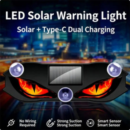 🚗🔆 Solarbetriebene LED-Warnleuchte für Autos – 50 % reduziert! Solarbetrieben, wetterfest, schaltet sich bei Dunkelheit automatisch ein – für mehr Sicherheit am Straßenrand. 🔥🛡️