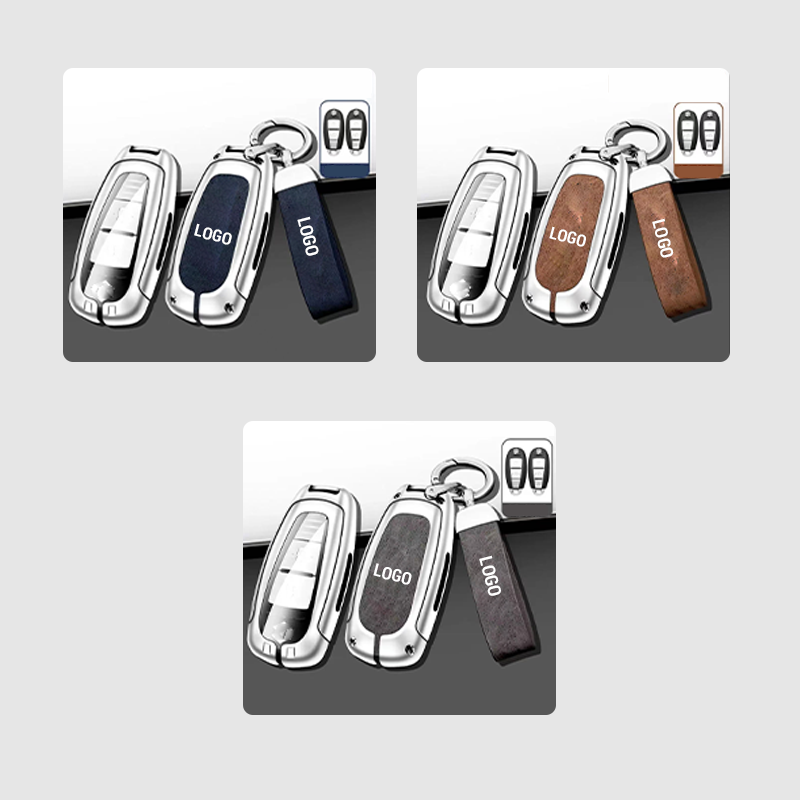 Passend für Suzuki-Modelle – Schlüsselhülle aus echtem Leder – Envixia