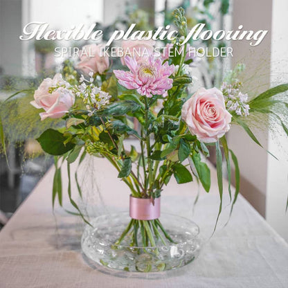 🎄49% OFF🎄Spiralförmige Ikebana-Stängelhalterung