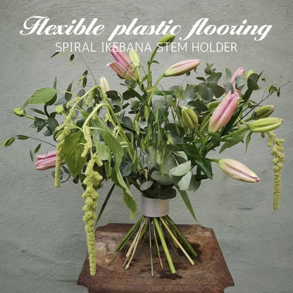 🎄49% OFF🎄Spiralförmige Ikebana-Stängelhalterung